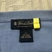 Brooks Brothers cornflower blue silk v neck sweater size XL