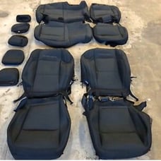 2019 Jeep wrangler jl 4 dr black interio