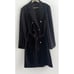 Coat Blazer midi dress warm cloak cape sleeves belted with pockets & button XL