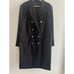Coat Blazer midi dress warm cloak cape sleeves belted with pockets & button XL