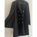 Coat Blazer midi dress warm cloak cape sleeves belted with pockets & button XL