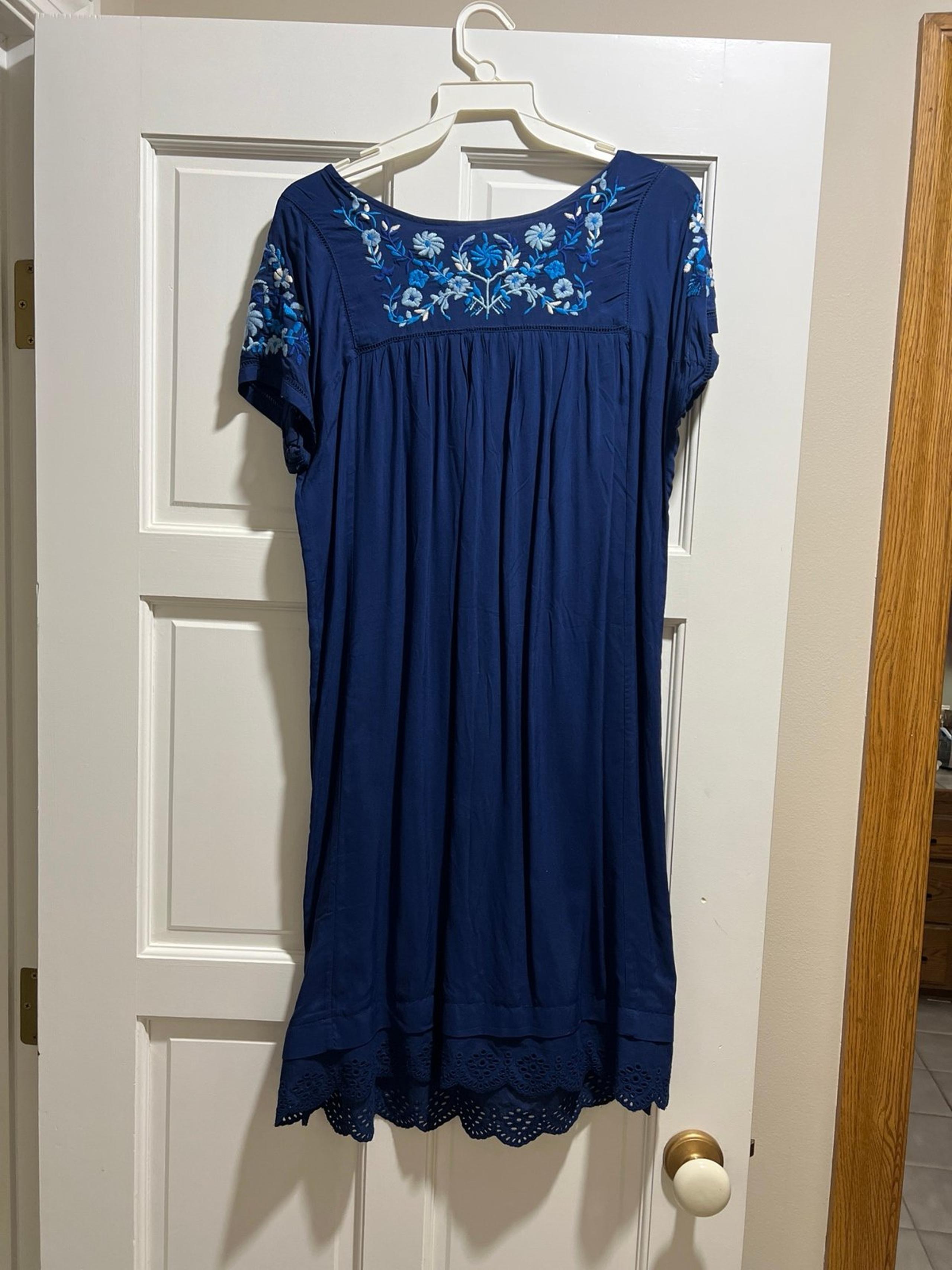 Blue dress size S