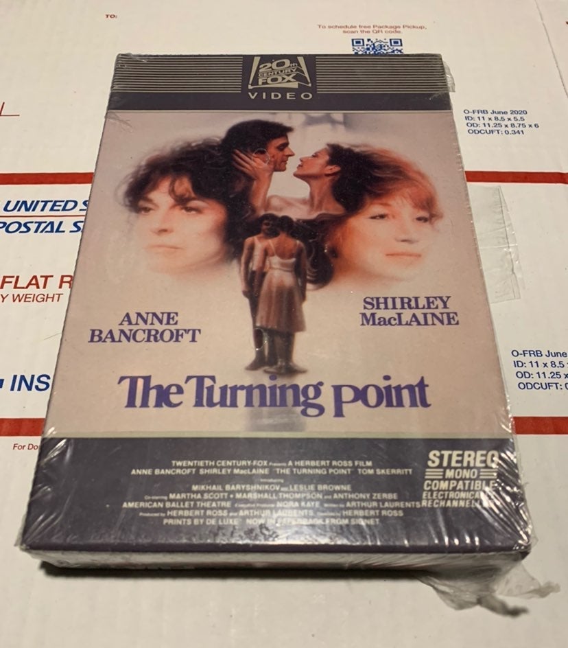 The Turning Point VHS (1985 CBS/Fox) BIG BOX Partially Sealed