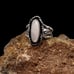 Michael Rogers Paiute Native American Sterling Silver Mother Of Pearl Ring 5