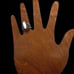 Michael Rogers Paiute Native American Sterling Silver Mother Of Pearl Ring 5