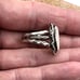 Michael Rogers Paiute Native American Sterling Silver Mother Of Pearl Ring 5