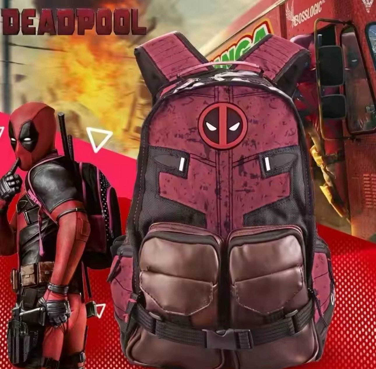 Marvel Avengers Deadpool Backpack