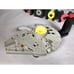 Star Wars MILLENIUM FALCON BLASTER 1996 Vintage Space Shooter + Disks Ammo Belt