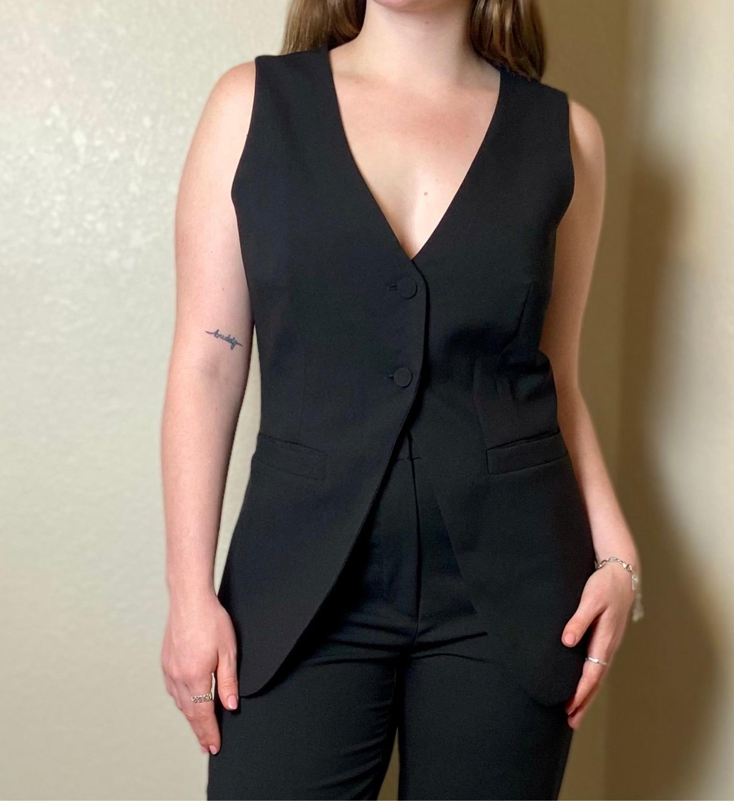 Black ‘Naomi’ Vest