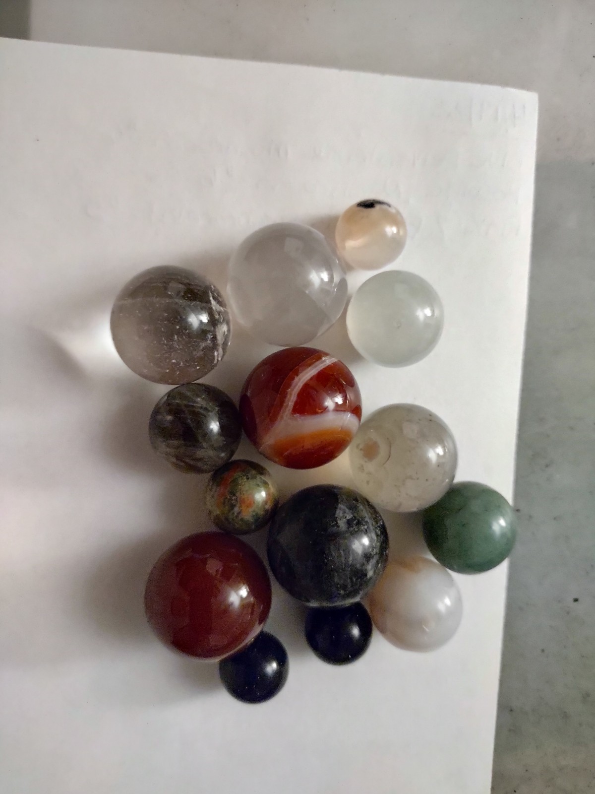 Mini Crystal Gemstone Spheres