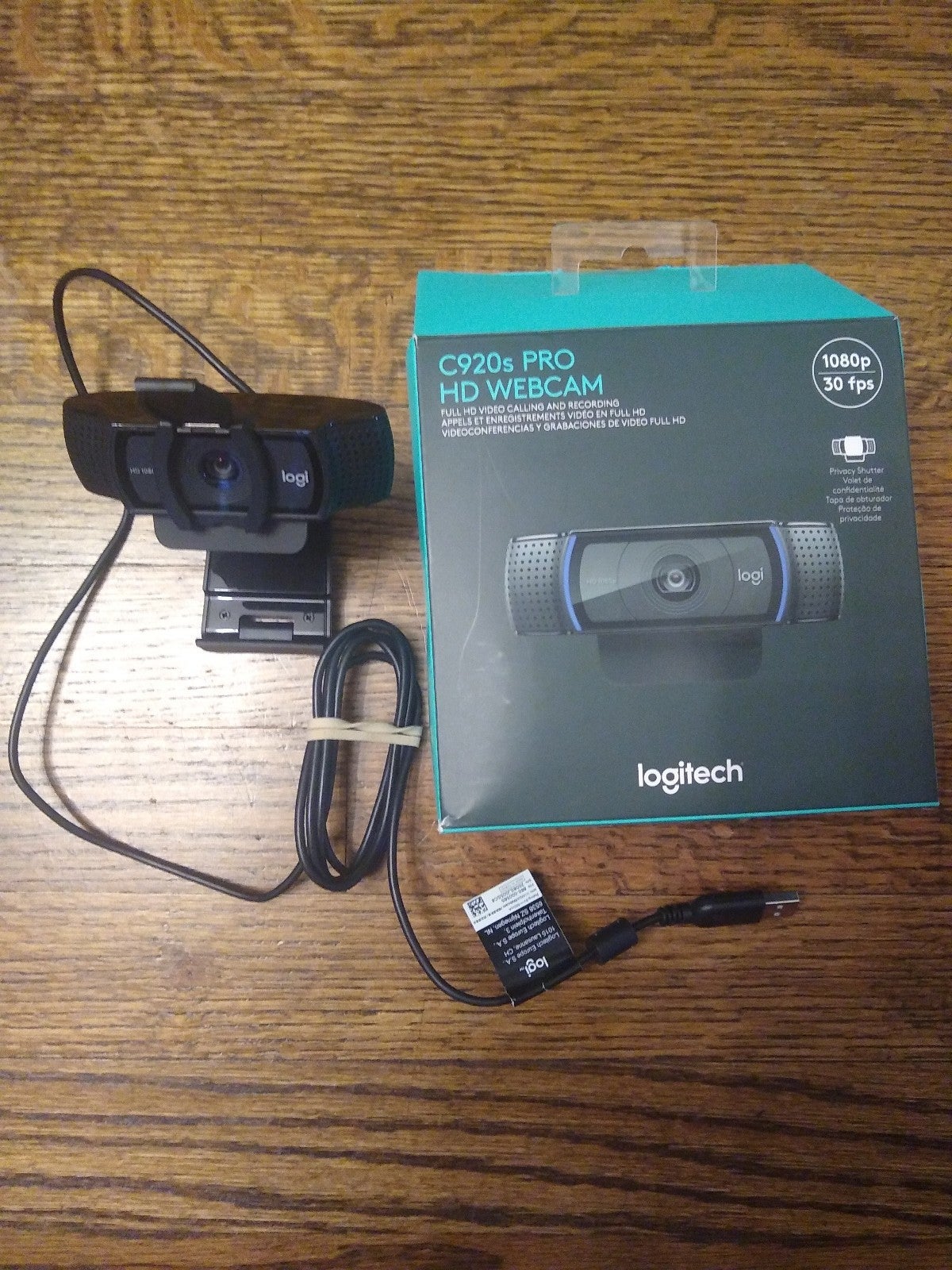 Logitech 1080p Pro Stream Webcam C920s