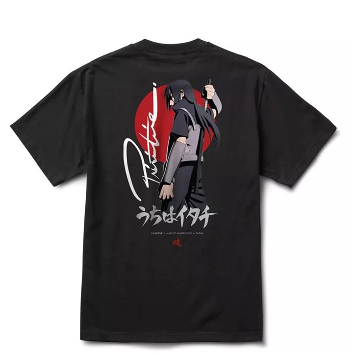 Primitive X Naruto Shippuden Itachi Warning Black t-shirt size 3XL NWOT
