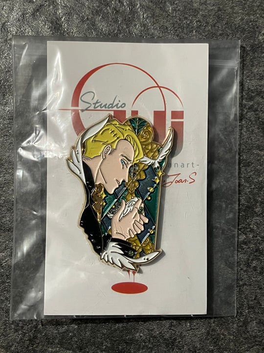 Harry Potter Draco Malfoy Slytherin fantasy pin