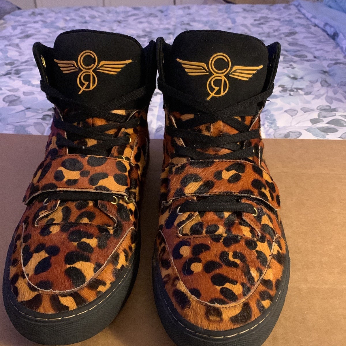 Creative Recreation Cota Hi Leopard Mohair Sneakers