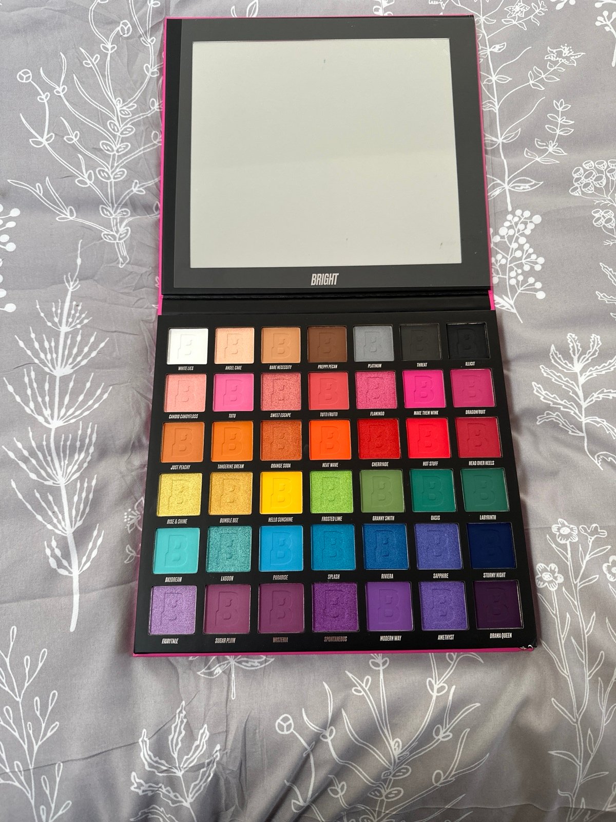 Beauty Bay Bright Palette 42 pan palette ( Refer to picture & description )