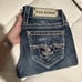 Like New Rock Revival skinny jeans size 26 factory distressed