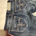 Like New Rock Revival skinny jeans size 26 factory distressed