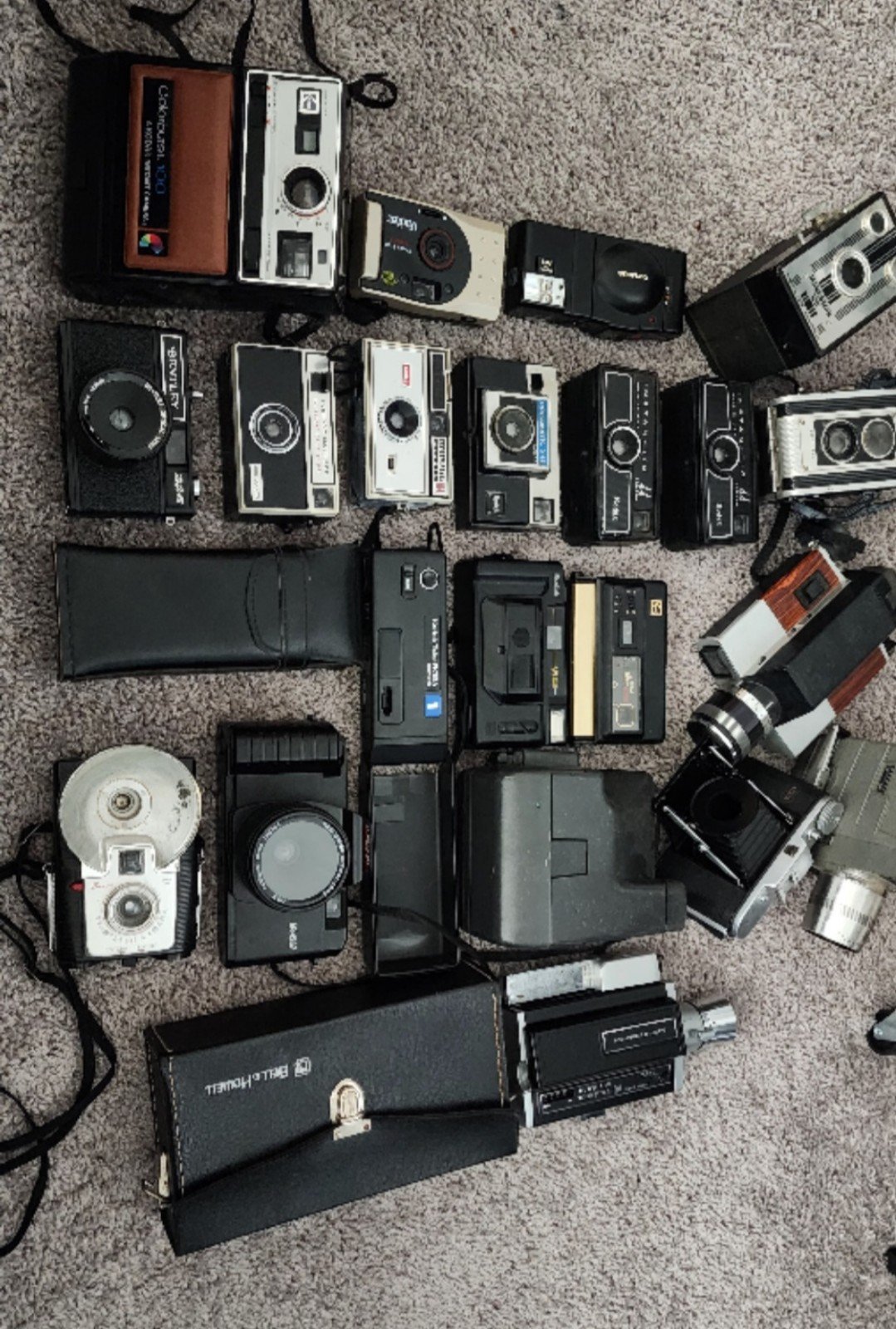21 Old Vintage bulk camera lot collection