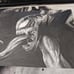Venom From Spider Man Pencil Drawing