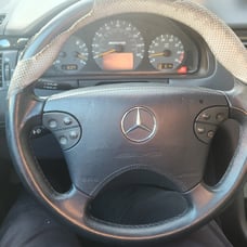 W210 E55 Panda Steering Wheel