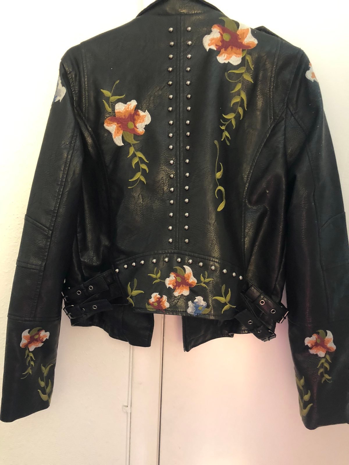 Embroiderd Moto Jacket