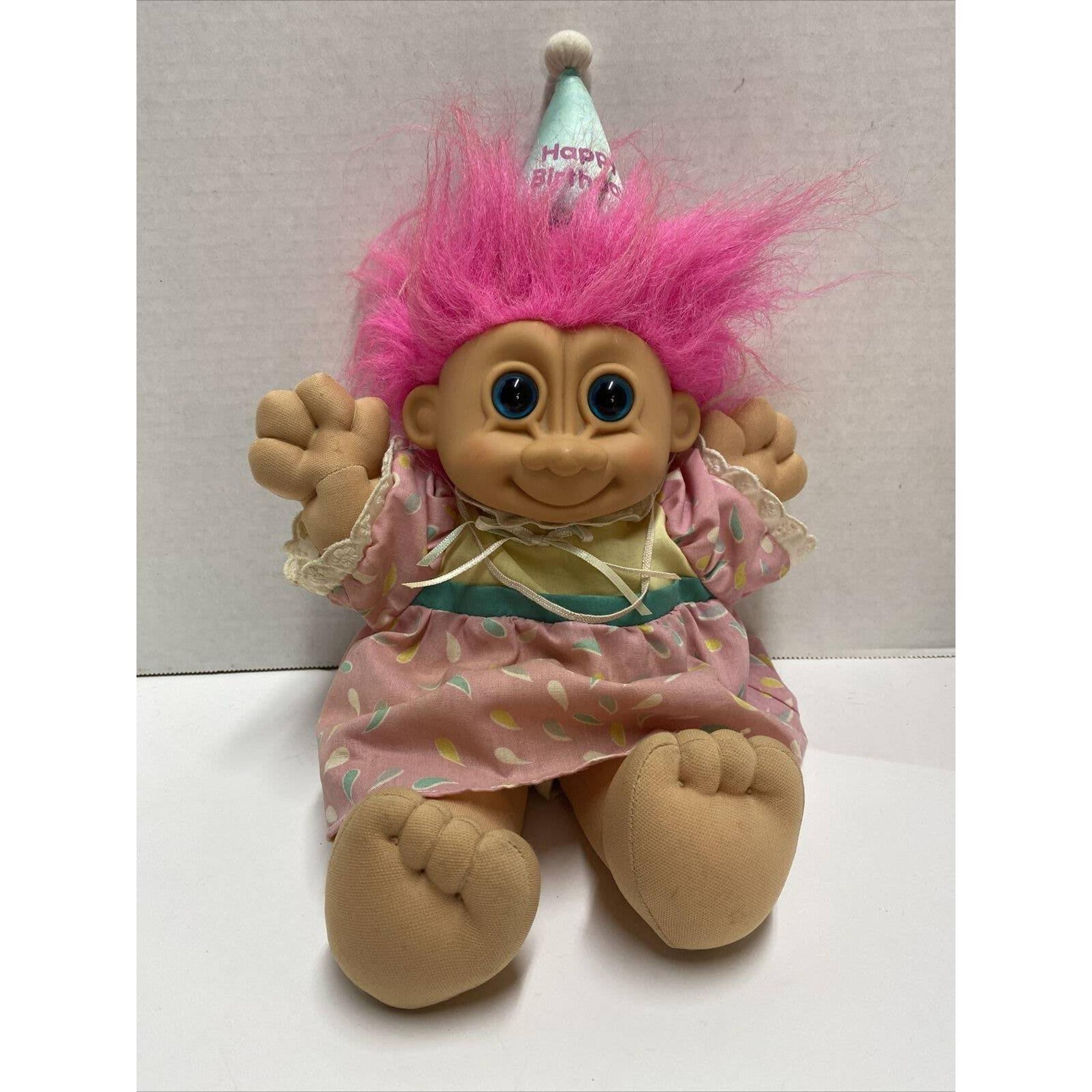 Russ Troll Doll Vintage Happy Birthday