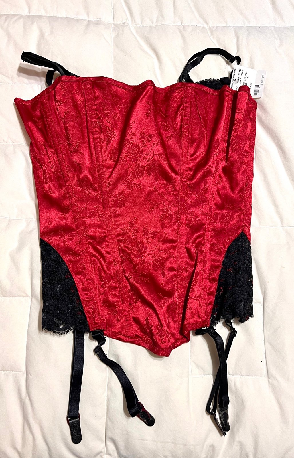 Fredericks of Hollywood corset set