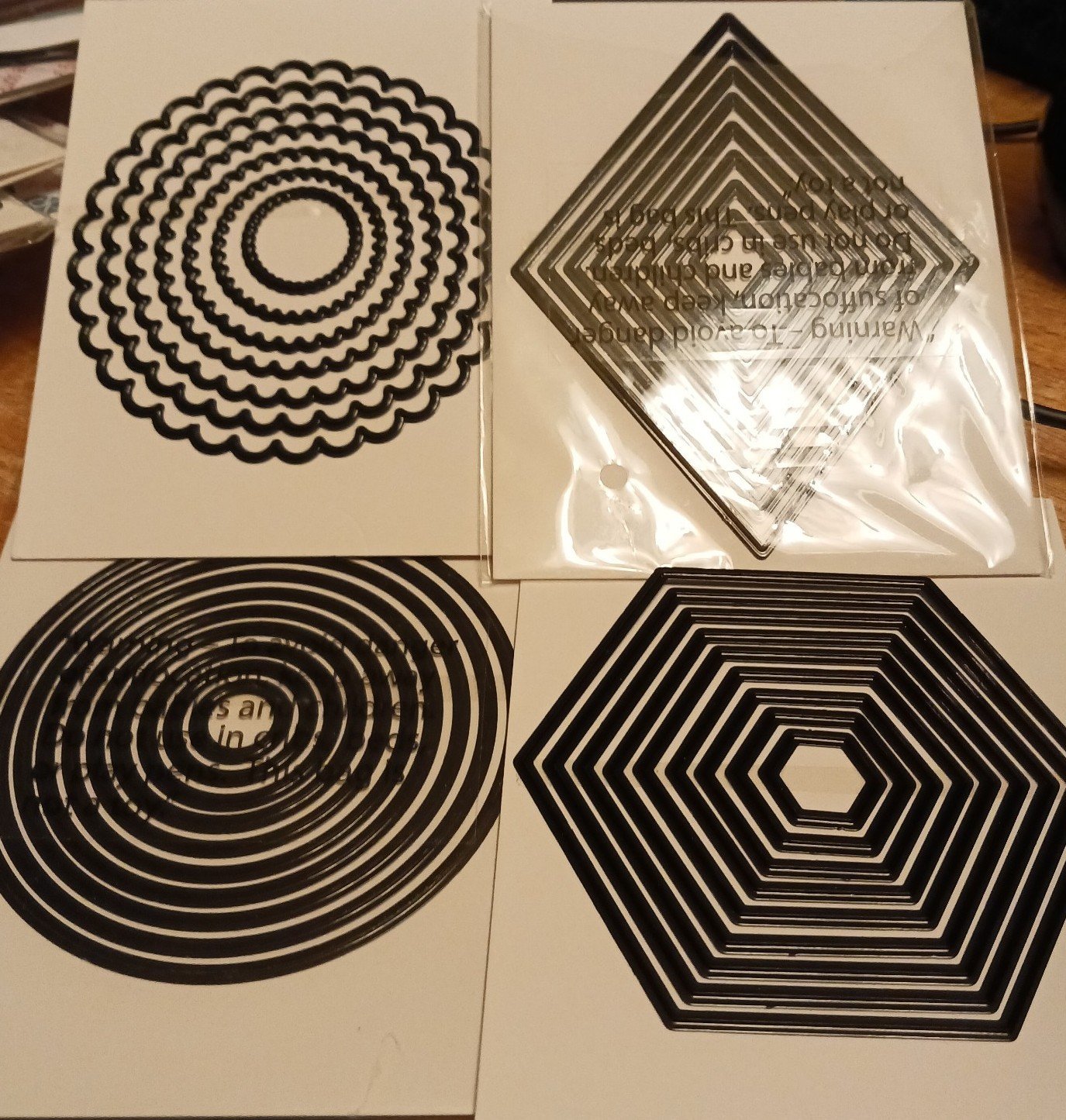 Diamond press die set for MARIESSASFREEFORM ONLY