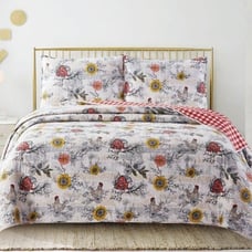 Home Sweet Farm Printed KING Quilt Set