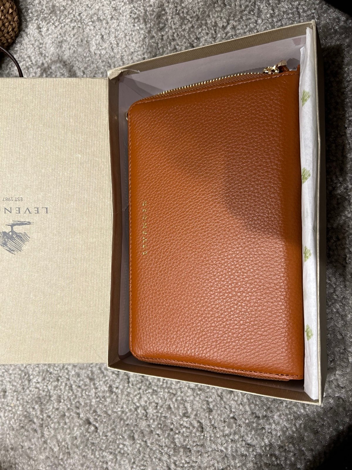 Levenger Small Purse/Carrie Convertible Clutch
