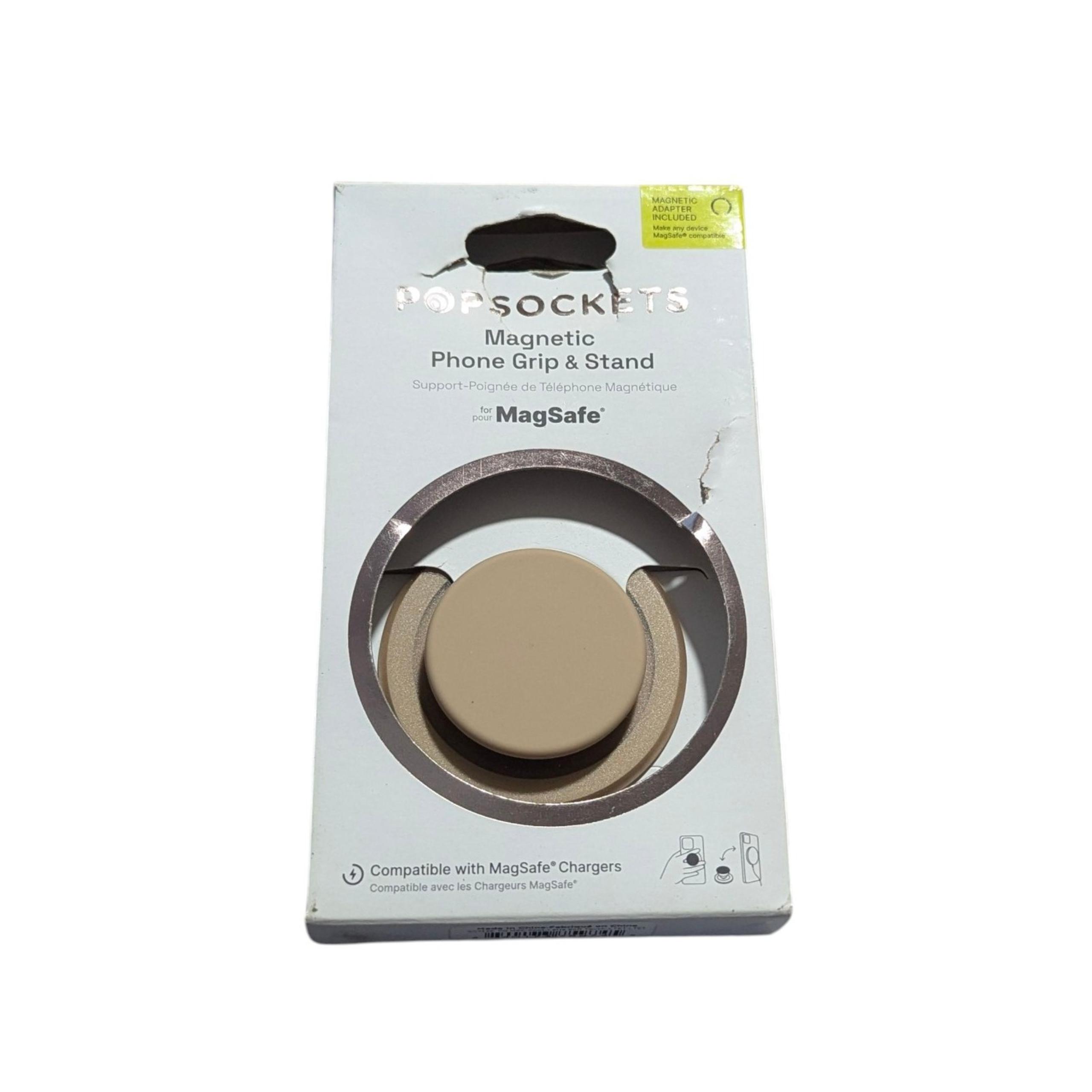 D2-N POPSOCKETS Magnetic Phone Grip & Stand For MagSafe Latte