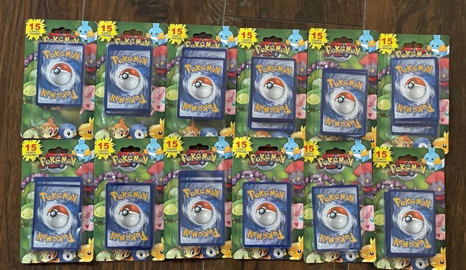 Lot of 12 Pokemon + Promo Vintage Mystery Pack Possible Charizard Sealed!