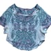 Free People Mayan Starburst Short Sleeve Pullover