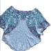Free People Mayan Starburst Short Sleeve Pullover