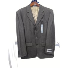 NWT Vintage oscar de la renta suit jacket. Size 40 R Color gray