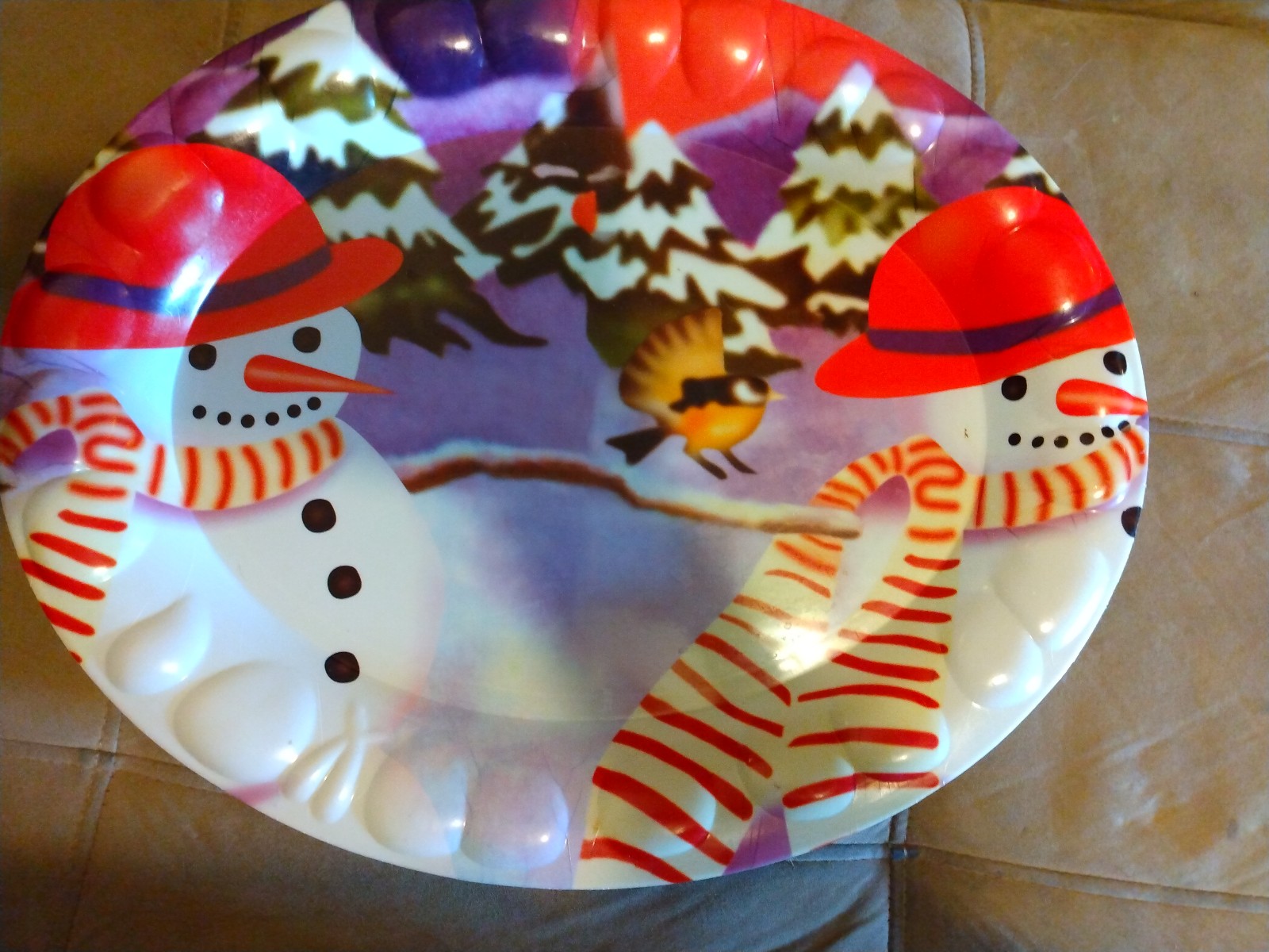 Vintage Christmas Plates