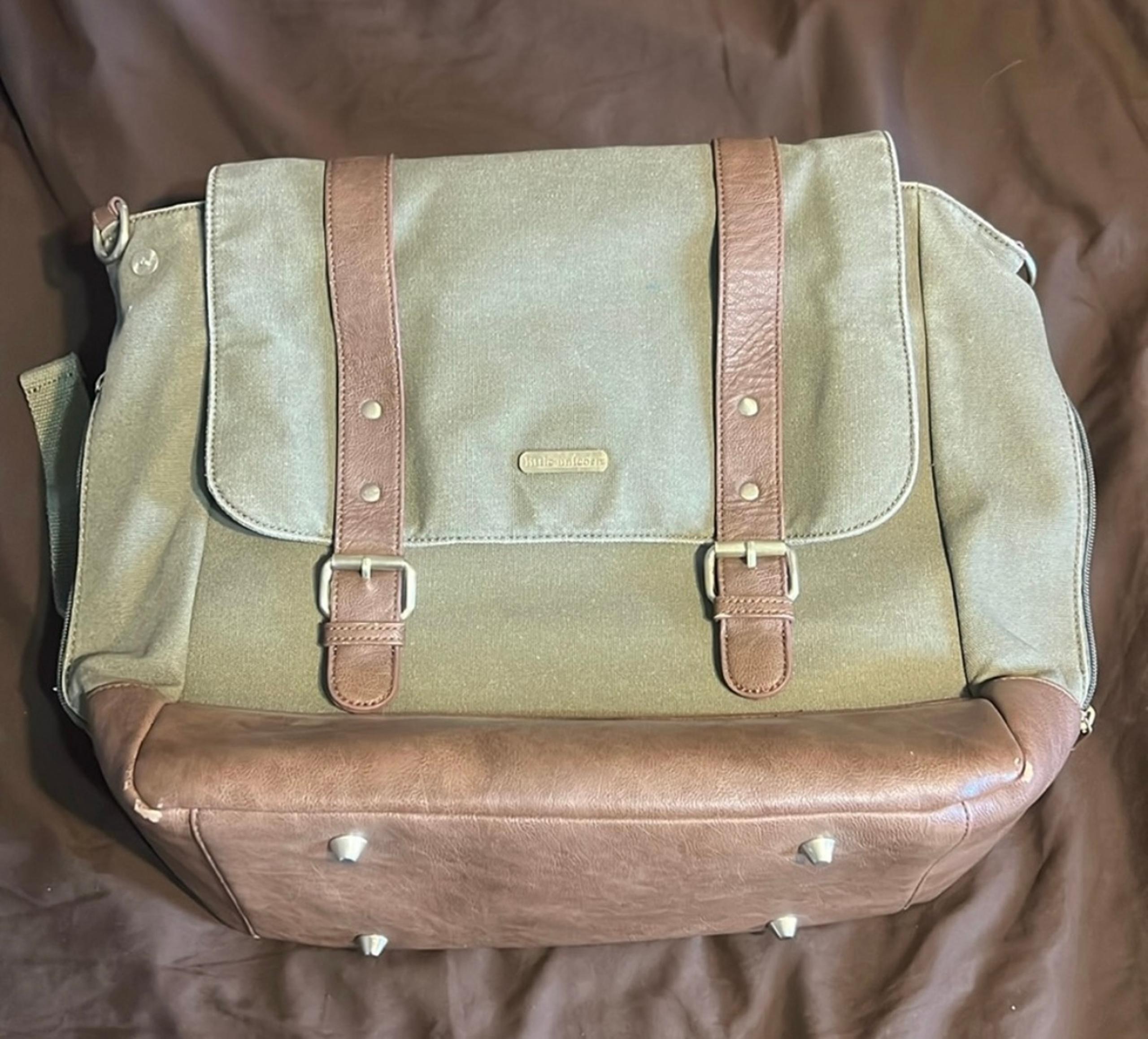 Little Unicorn Diaper Bag with Stroller Straps