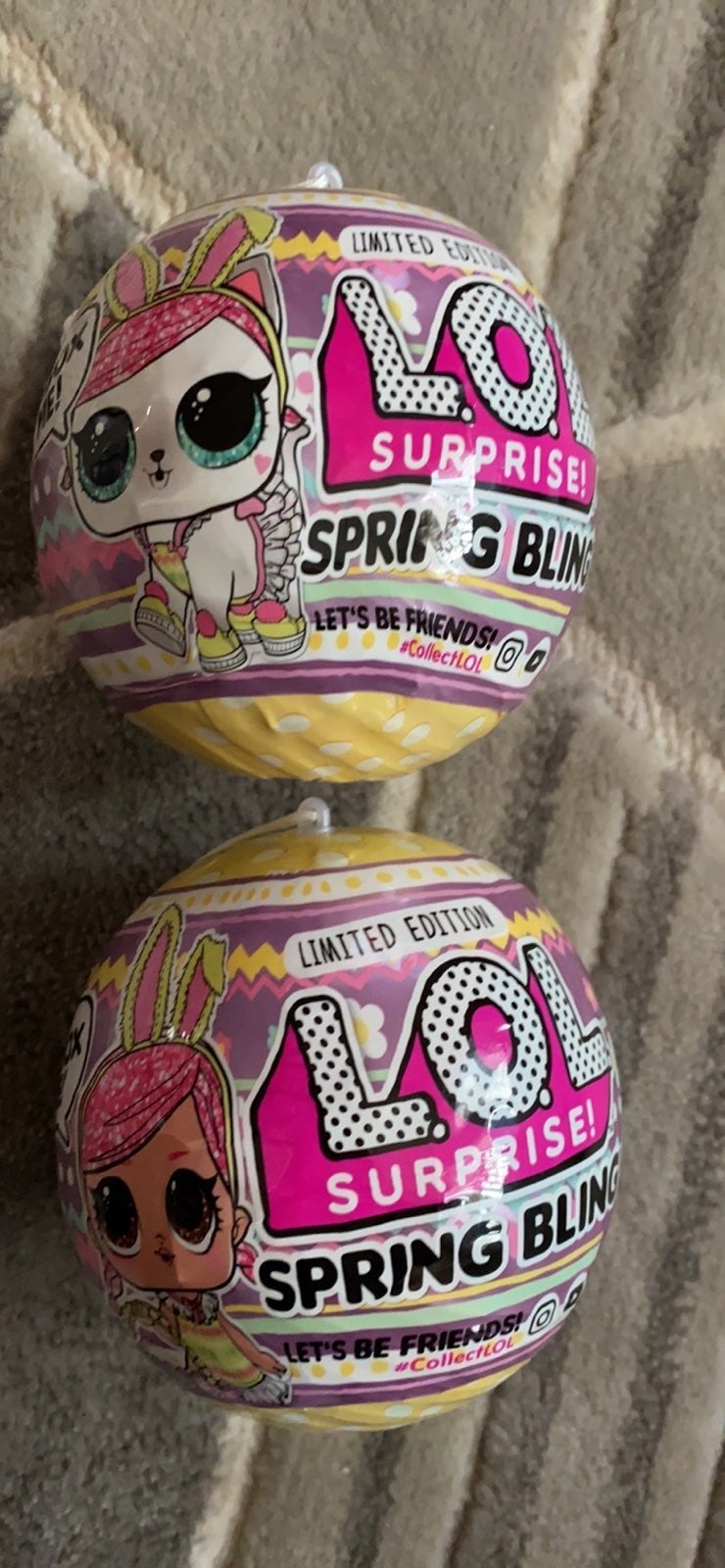 Lol spring bling- sealed set tot and pet