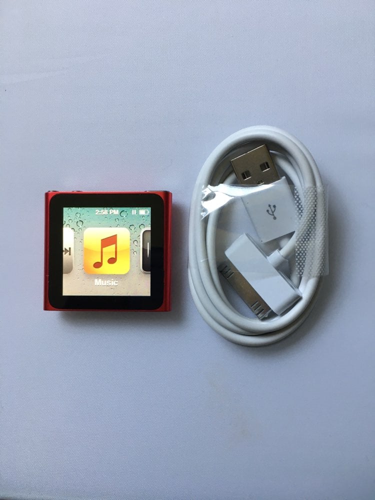 Ipod Nano 6th 8gb red new 2267