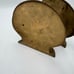 Brass Clam Shell Bookends Vintage Shell Bookends Shell Figurine Beach Decor