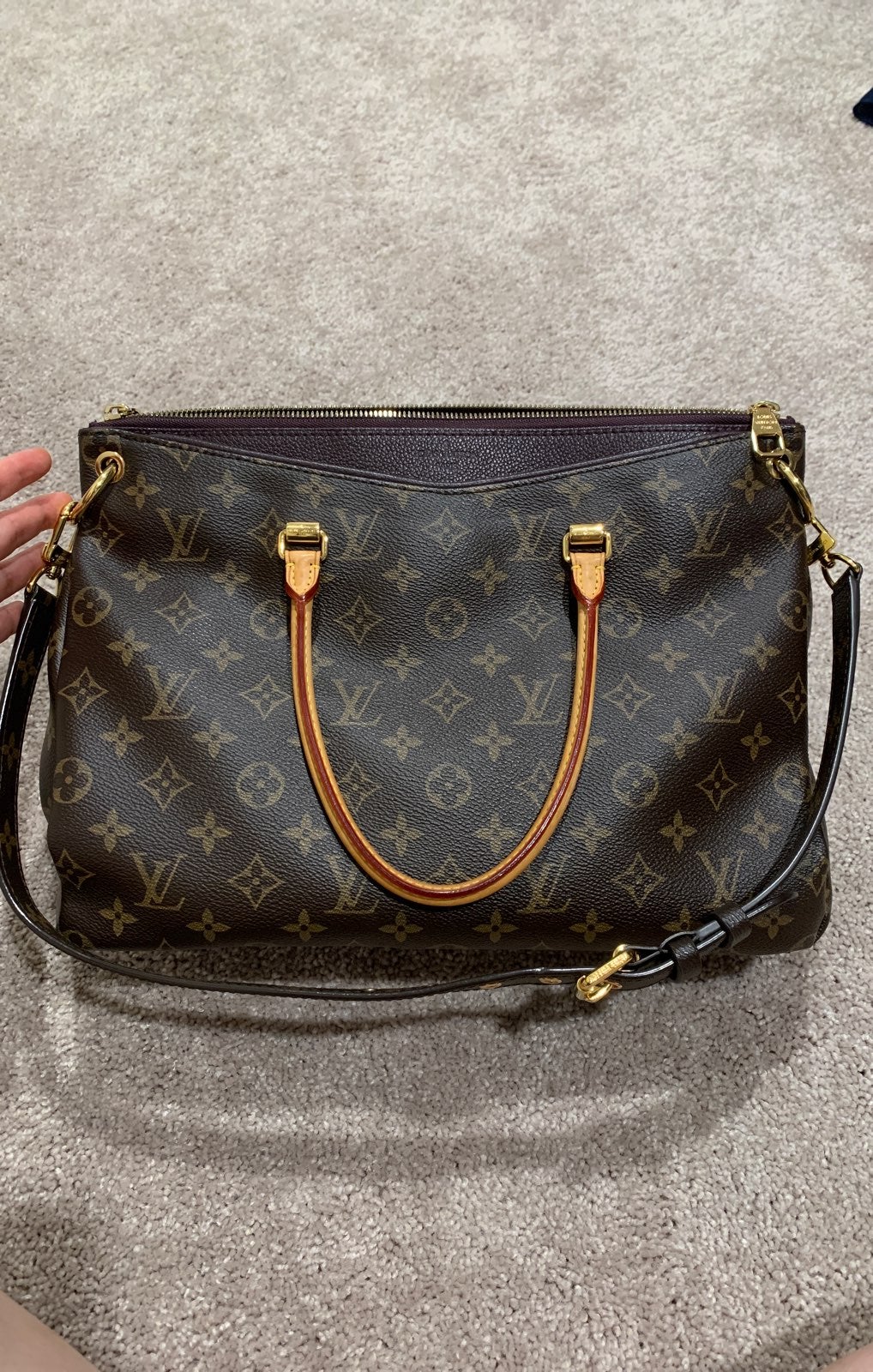 Louis Vuitton Pallas MM handbag