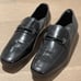 Men's leather loafers moccasins