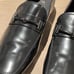 Men's leather loafers moccasins