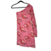 Les Reveries Womens size 2 dress pink floral print one shoulder