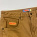 Empyre Relax Double Knee Pants Wise Leg Canvas Brown Tan 32x29 Y2K Skater Baggy