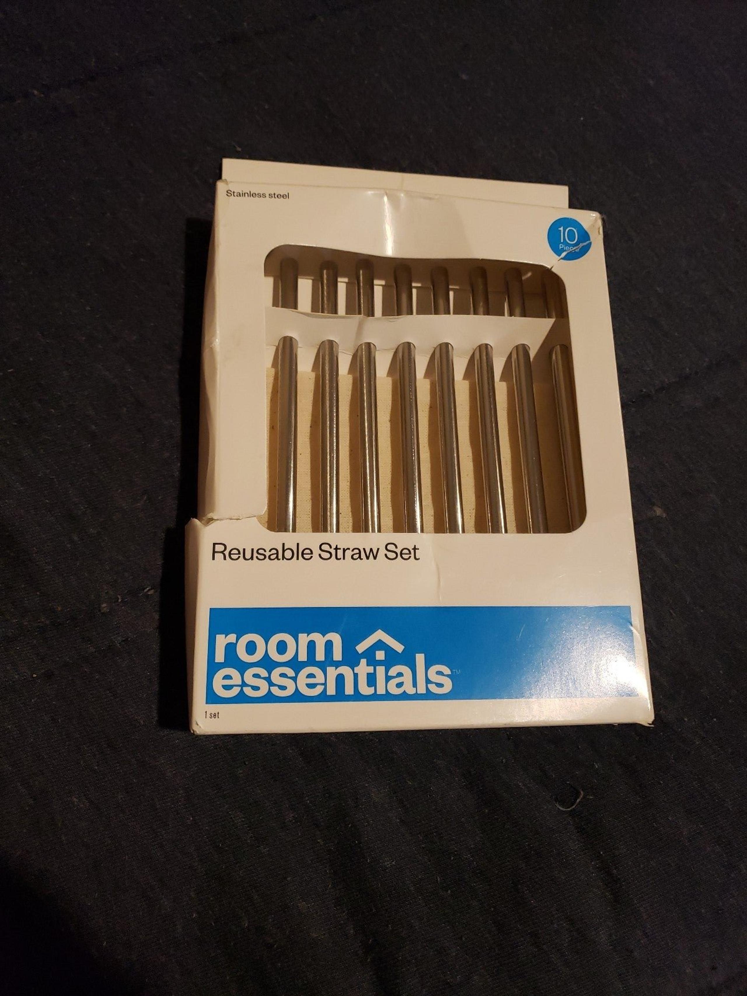 NEW Room Essentials 10 pk Cocktail Straws