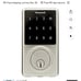 Honeywell Electronic WiFi Deadbolt Lock with Touchscreen Satin Nickel Finish