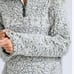 NEW! Warm & Cozy but Lightweight Olive Fleece Pullover. Size Small