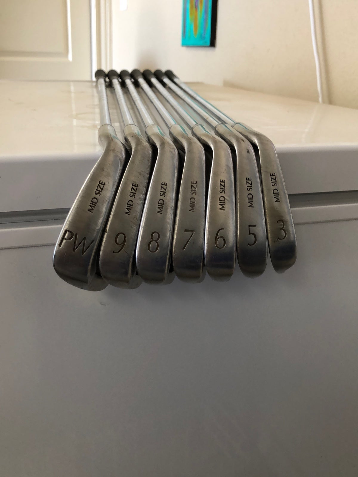 Men right handed steel Senior Classic iron set 3, 5-PW irons