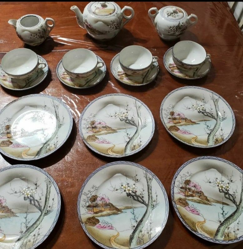 Vintage Japanese Tea Set